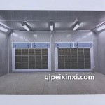 清潔環(huán)保干式噴漆房