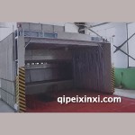 新款移動伸縮式噴漆烤漆房