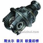 豪沃 欧曼后桥差速器总成