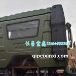 軍綠色J6B27平頂駕駛室總成