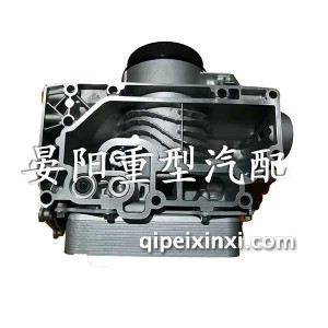 机油冷却器及壳体总成 机油冷却器及壳体总成