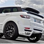 攬勝極光后包圍改裝