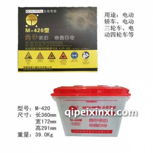 M420电动车三轮车四轮车电瓶 M420电动车三轮车四轮车电瓶