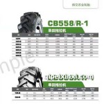 CB558-R-1旱田拖拉機(jī)輪胎