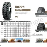 CB771礦用自卸車輪胎