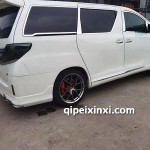 12款豐田埃爾法車窗亮條