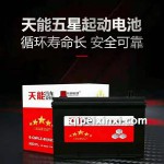 天能五星起動電池