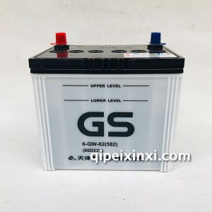 6-QW-62(582)（80D23L）蓄电池