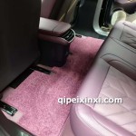 蔚来原车迷雾紫脚垫
