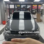 大众polo改色纳多灰