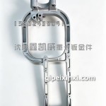JH6右前轮后挡泥板支架/铝5103394-Q4695