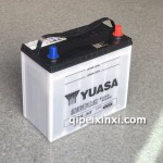 汤浅55B24L‑MF免维护蓄电池12V‑45Ah