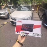 15款丰田凯美瑞换JVC大屏导航