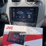奔驰ML改JVC大屏导航