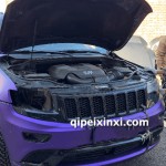Jeep切诺基保险杠碎裂修复
