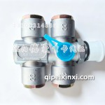德龙带单向阀螺纹分气接头